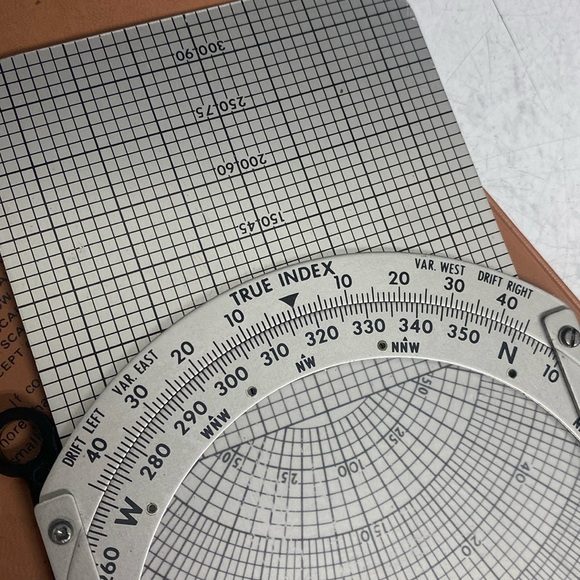 Computer Air Navigation Dead Reckoning Graph Jeppesen, Type MB-4A - Picture 15 of 17